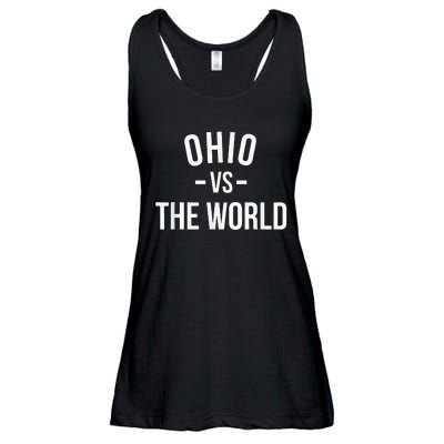 Ohio Is Taking Over The World Meme Ohio Vs The World Ladies Essential Flowy Tank