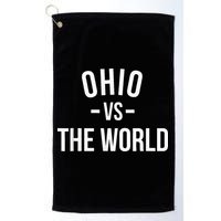 Ohio Is Taking Over The World Meme Ohio Vs The World Golf Towel