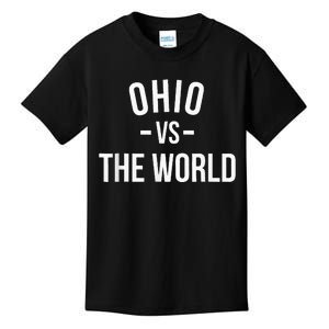 Ohio Is Taking Over The World Meme Ohio Vs The World Kids T-Shirt