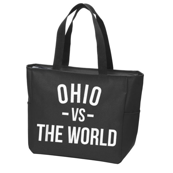 Ohio Is Taking Over The World Meme Ohio Vs The World Zip Tote Bag
