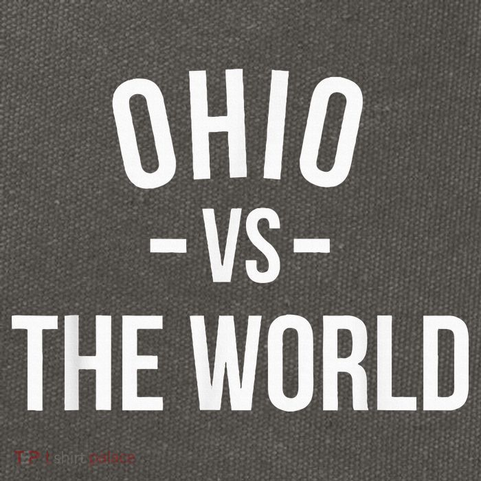 Ohio Is Taking Over The World Meme Ohio Vs The World Cotton Canvas Backpack