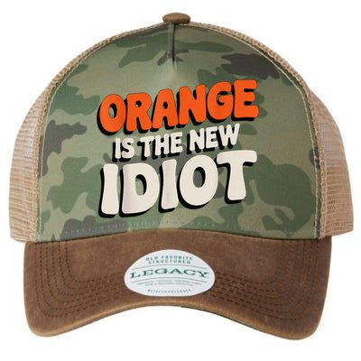Orange Is The New Idiot Legacy Tie Dye Trucker Hat