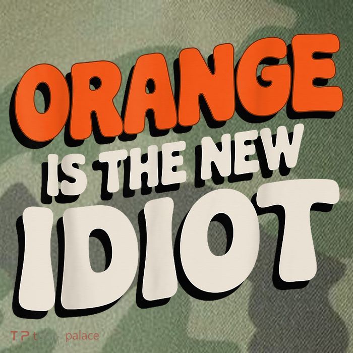 Orange Is The New Idiot Legacy Tie Dye Trucker Hat