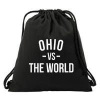 Ohio Is Taking Over The World Meme Ohio Vs The World Drawstring Bag