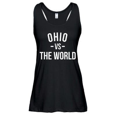 Ohio Is Taking Over The World Meme Ohio Vs The World Ladies Essential Flowy Tank