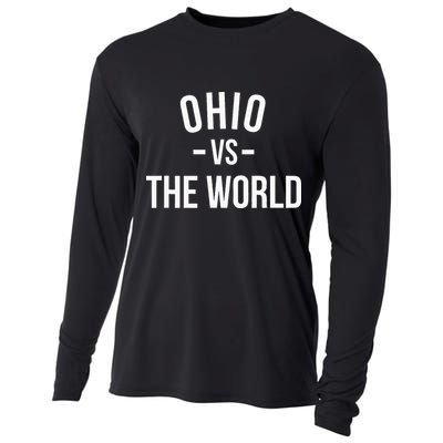 Ohio Is Taking Over The World Meme Ohio Vs The World Cooling Performance Long Sleeve Crew