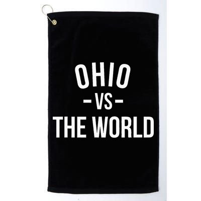 Ohio Is Taking Over The World Meme Ohio Vs The World Golf Towel