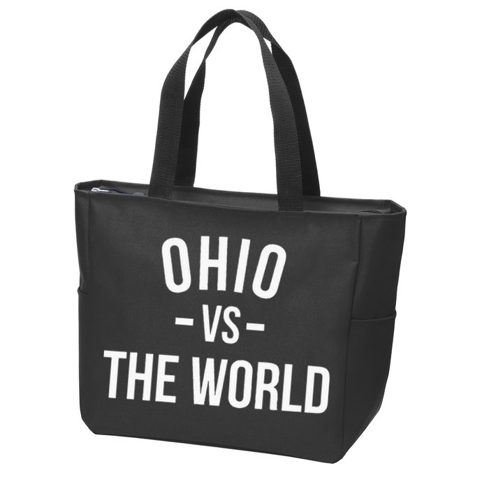 Ohio Is Taking Over The World Meme Ohio Vs The World Zip Tote Bag