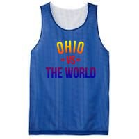 Ohio Is Taking Over The World Meme Cool Gift Ohio Vs The World Gift Mesh Reversible Basketball Jersey Tank