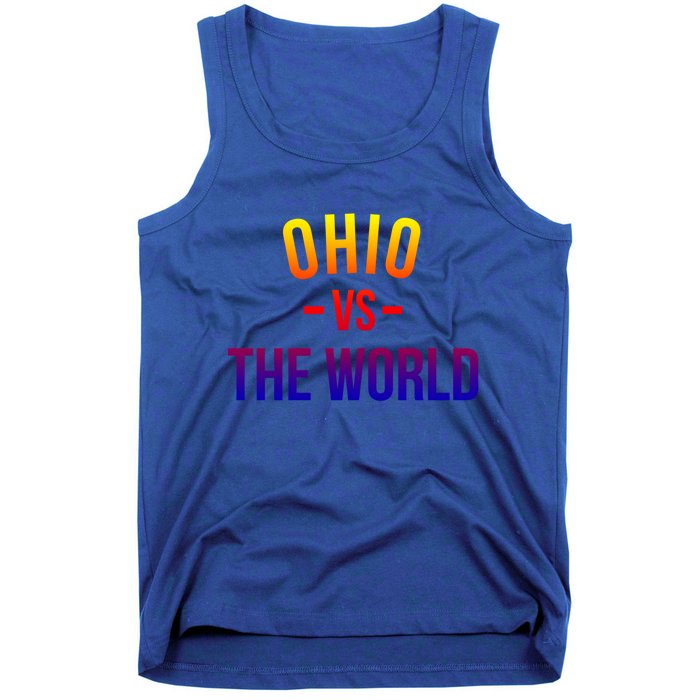 Ohio Is Taking Over The World Meme Cool Gift Ohio Vs The World Gift Tank Top