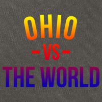 Ohio Is Taking Over The World Meme Cool Gift Ohio Vs The World Gift Cotton Canvas Backpack