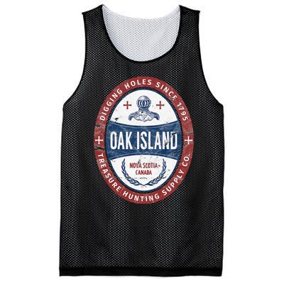 Oak Island Treasure Hunting Retro Templar Knight Treasure Mesh Reversible Basketball Jersey Tank