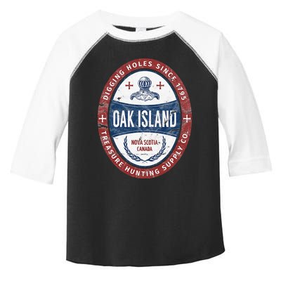 Oak Island Treasure Hunting Retro Templar Knight Treasure Toddler Fine Jersey T-Shirt