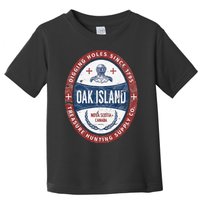 Oak Island Treasure Hunting Retro Templar Knight Treasure Toddler T-Shirt