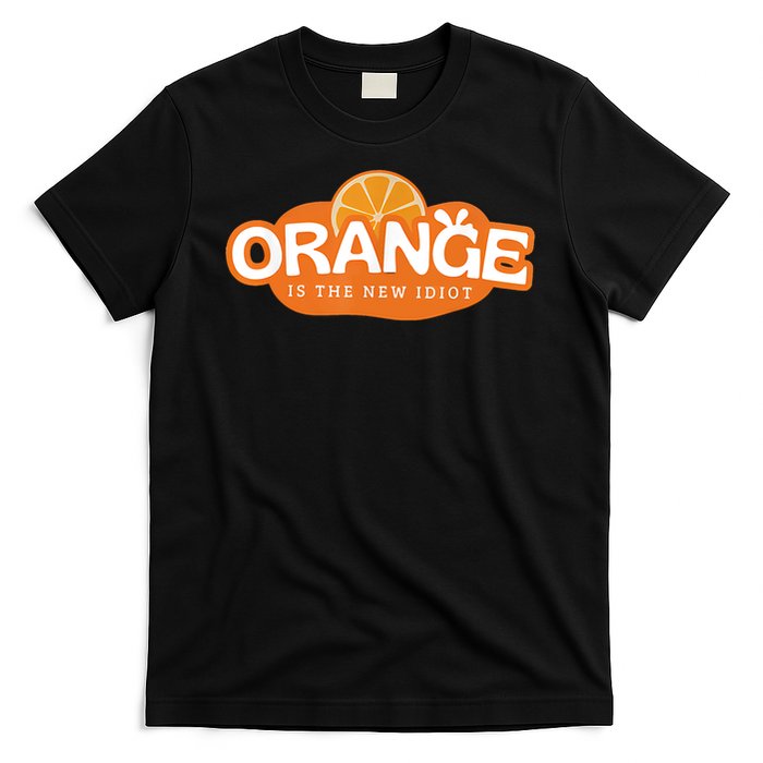 Orange Is The New Idiot Lemon Bleached Funny Sayin T-Shirt