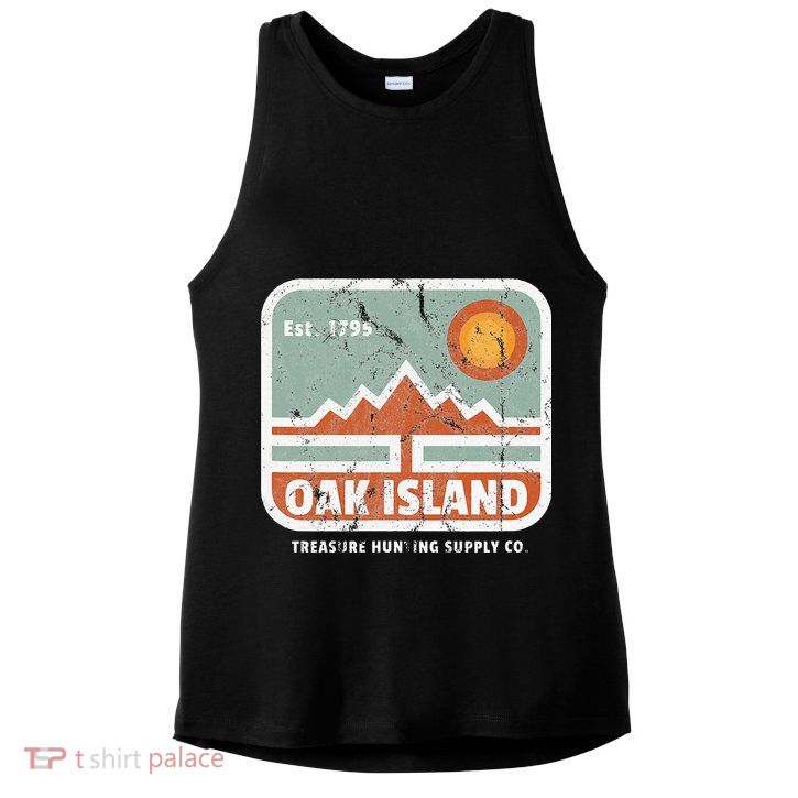 Oak Island Treasure Hunting Supply Ladies PosiCharge Tri-Blend Wicking Tank