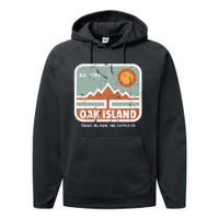 Oak Island Treasure Hunting Supply Performance Fleece Hoodie