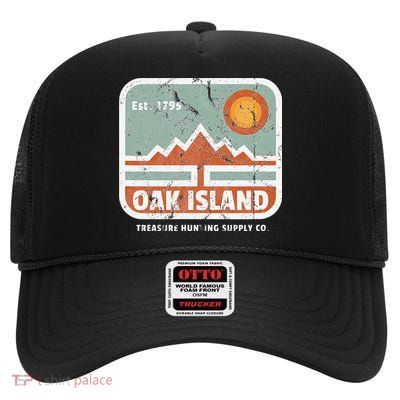 Oak Island Treasure Hunting Supply High Crown Mesh Back Trucker Hat