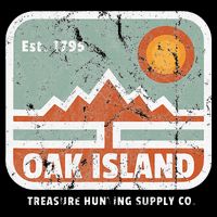 Oak Island Treasure Hunting Supply City Backpack