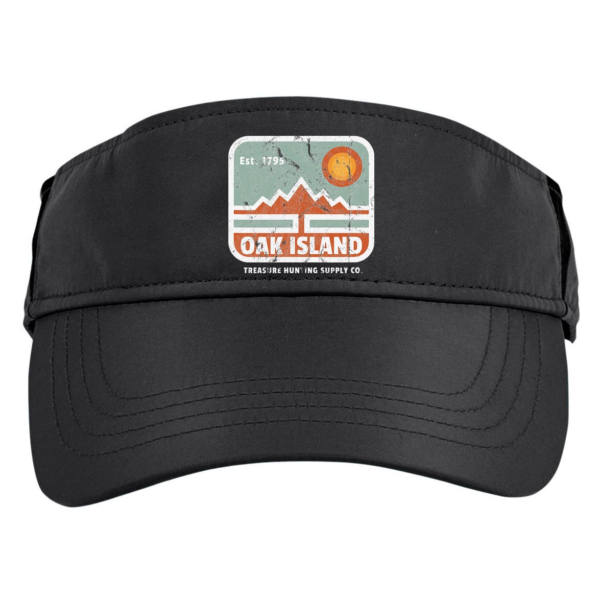 Oak Island Treasure Hunting Supply Adult Drive Performance Visor