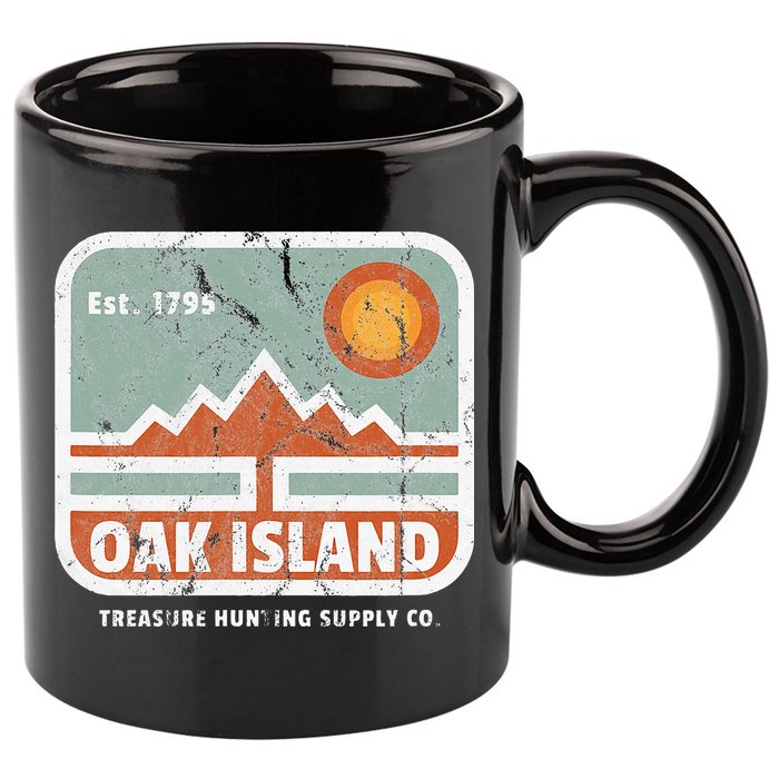 Oak Island Treasure Hunting Supply 11oz C Handle Ceramic Mug