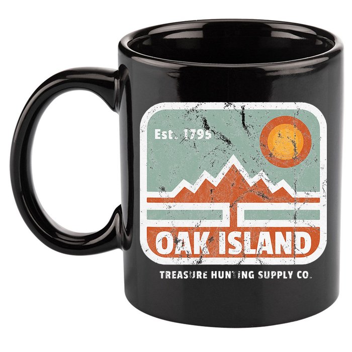 Oak Island Treasure Hunting Supply 11oz C Handle Ceramic Mug