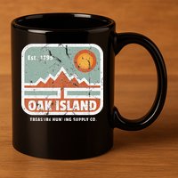 Oak Island Treasure Hunting Supply 11oz C Handle Ceramic Mug