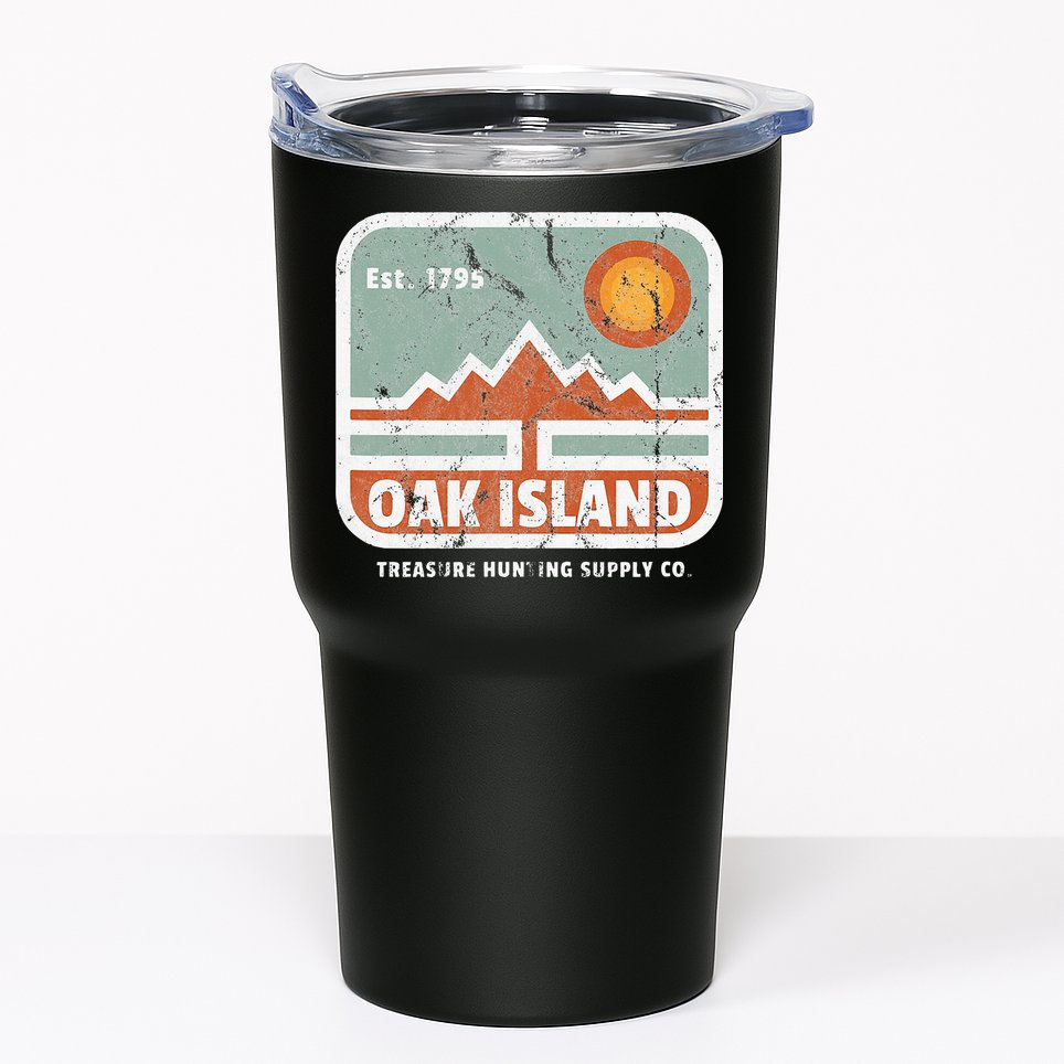 Oak Island Treasure Hunting Supply Tumbler