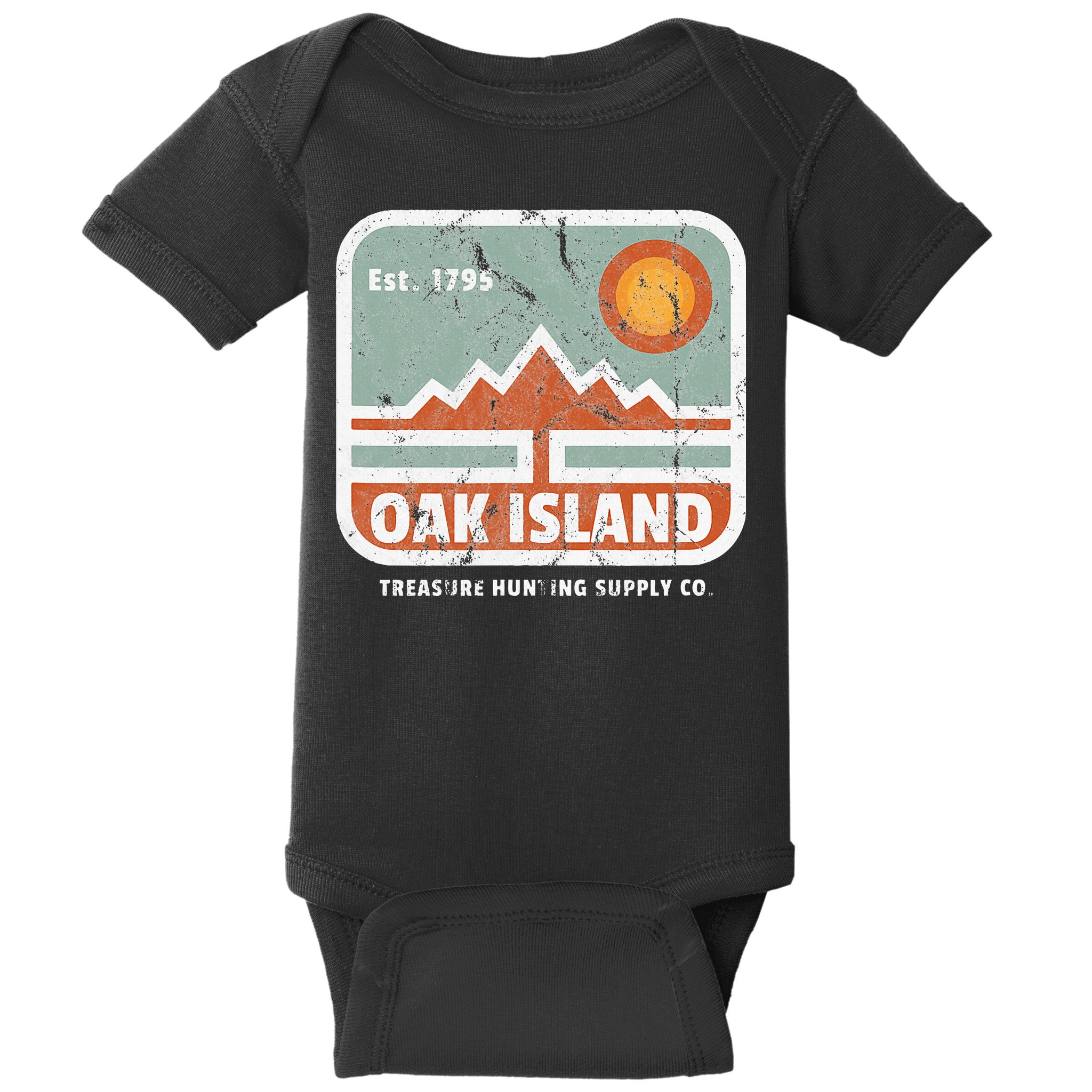 Oak Island Treasure Hunting Supply Baby Bodysuit