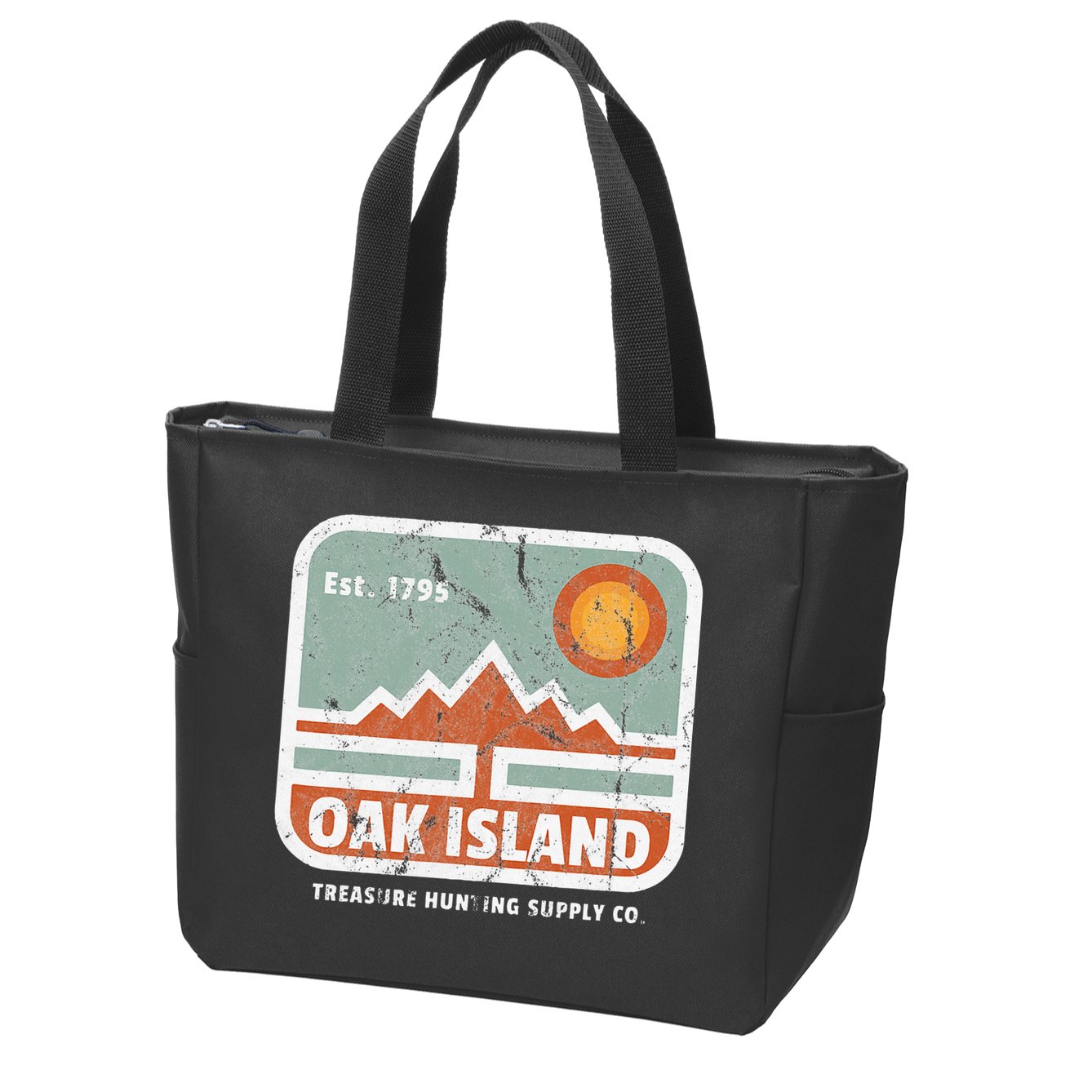 Oak Island Treasure Hunting Supply Zip Tote Bag