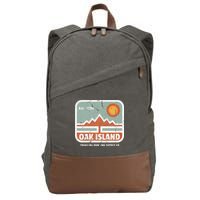 Oak Island Treasure Hunting Supply Cotton Canvas Backpack