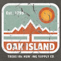 Oak Island Treasure Hunting Supply Cotton Canvas Backpack