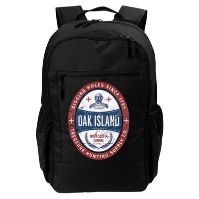 Oak Island Treasure Hunting Retro Templar Knight Treasure Gi Backpack