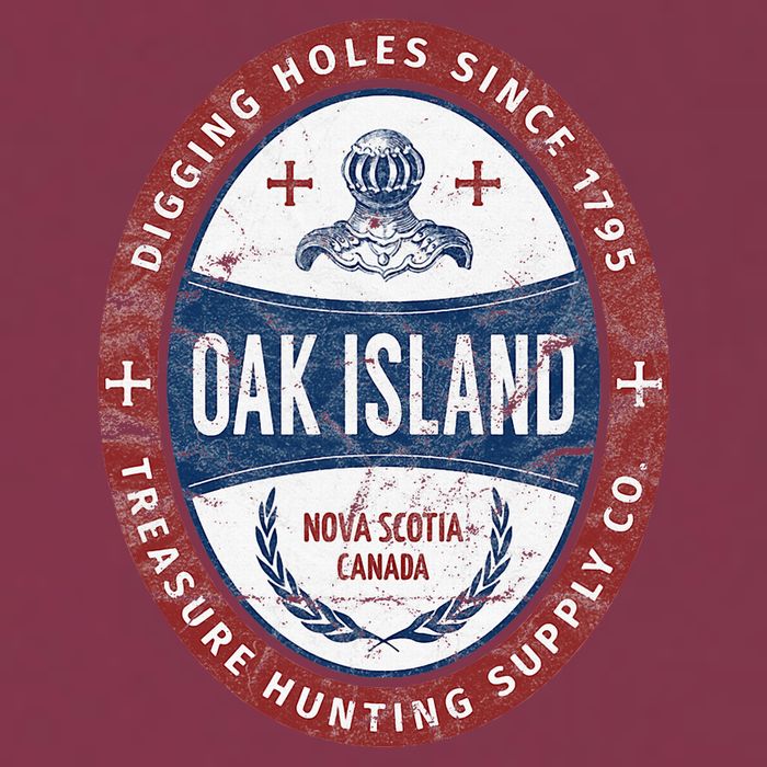 Oak Island Treasure Hunting Retro Templar Knight Treasure Gi 16oz Travel Tumbler