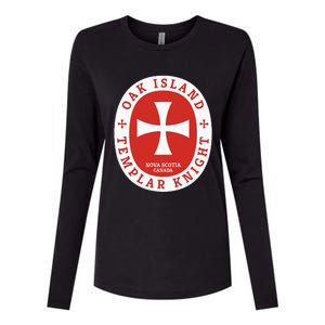 Oak Island Templar Knights Treasure Womens Cotton Relaxed Long Sleeve T-Shirt