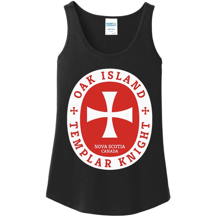 Oak Island Templar Knights Treasure Ladies Essential Tank