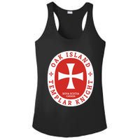 Oak Island Templar Knights Treasure Ladies PosiCharge Competitor Racerback Tank