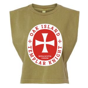 Oak Island Templar Knights Treasure Garment-Dyed Women's Muscle Tee