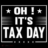 Oh ! It's Tax Day T Design 7-Panel Snapback Hat