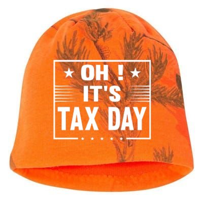 Oh ! It's Tax Day T Design Kati - Camo Knit Beanie