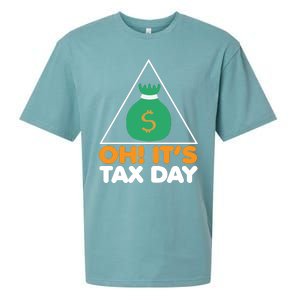 Oh! It's Tax Day T Design Sueded Cloud Jersey T-Shirt