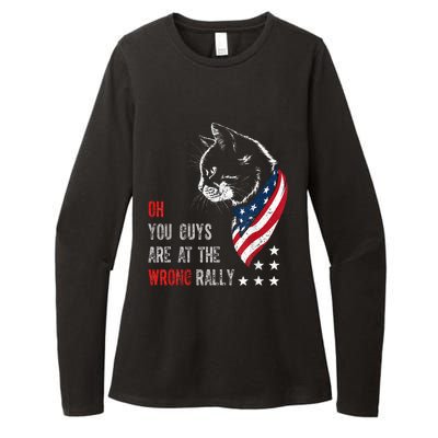 Oh I Think You Guys Are At The Wrong Rally. Womens CVC Long Sleeve Shirt