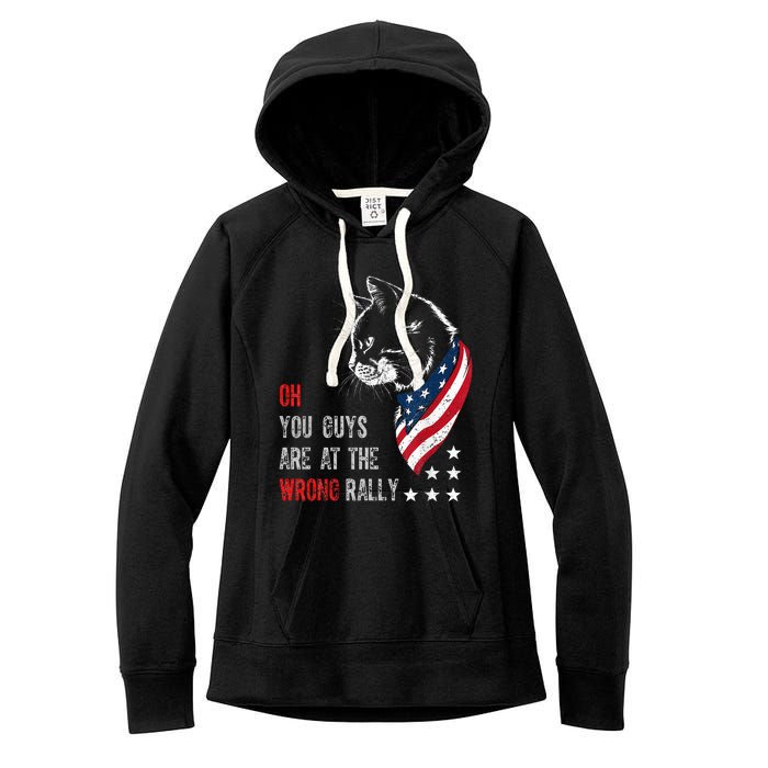 Oh I Think You Guys Are At The Wrong Rally. Women's Fleece Hoodie