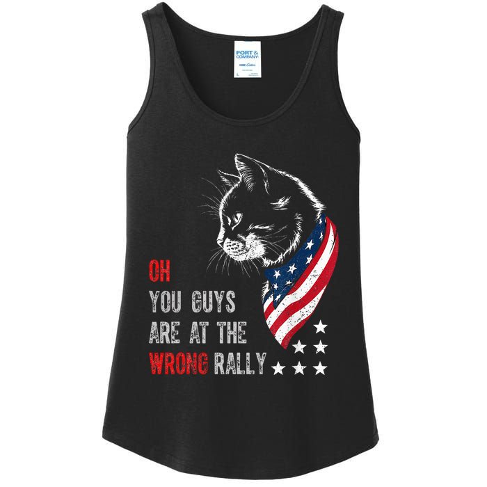 Oh I Think You Guys Are At The Wrong Rally. Ladies Essential Tank