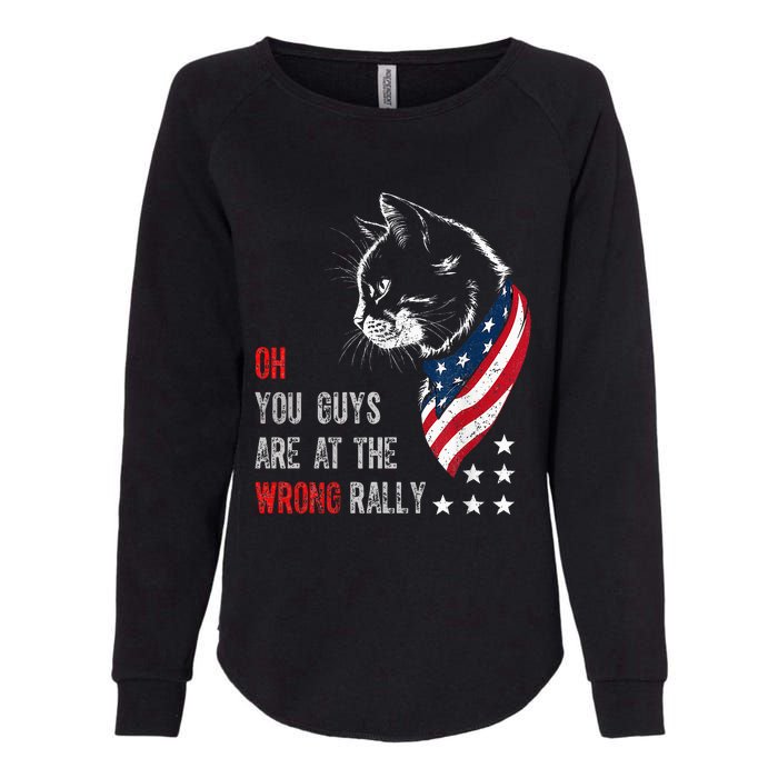 Oh I Think You Guys Are At The Wrong Rally. Womens California Wash Sweatshirt