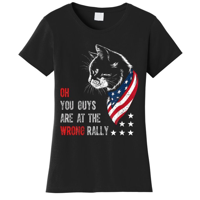 Oh I Think You Guys Are At The Wrong Rally. Women's T-Shirt