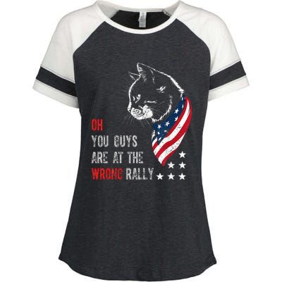 Oh I Think You Guys Are At The Wrong Rally. Enza Ladies Jersey Colorblock Tee