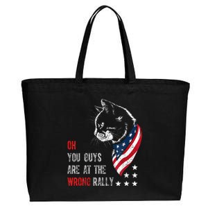 Oh I Think You Guys Are At The Wrong Rally. Cotton Canvas Jumbo Tote