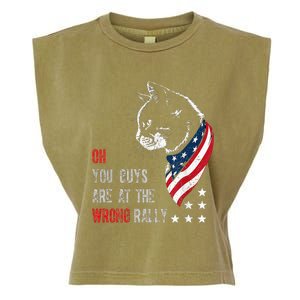 Oh I Think You Guys Are At The Wrong Rally. Garment-Dyed Women's Muscle Tee