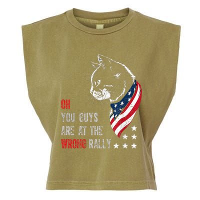 Oh I Think You Guys Are At The Wrong Rally. Garment-Dyed Women's Muscle Tee